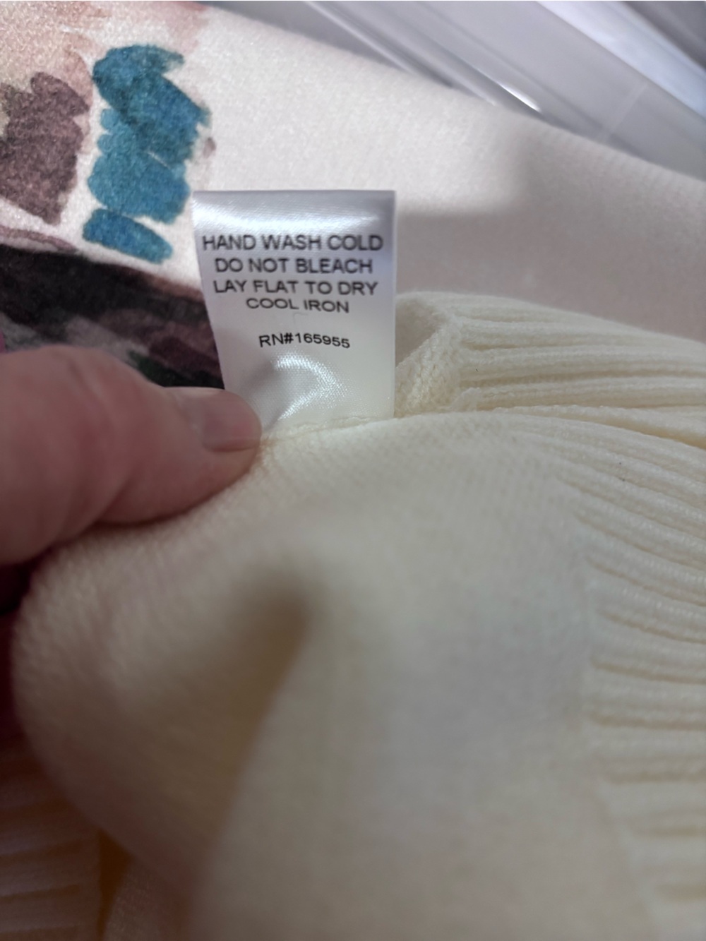 AnnieWear Cream Sleeveless Sweater Tank with Mallard Duck Print Size M NWT - Picture 6 of 6
